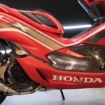 Geger News : Heboh Launching Honda PCX Lokal menggunakan knalpot Akrapovic,… diduga menggunakan Akrapovic palsuuu …???