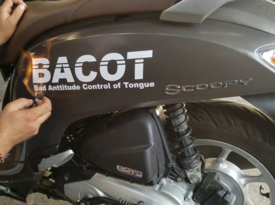Bacot Sticker for Scoopy