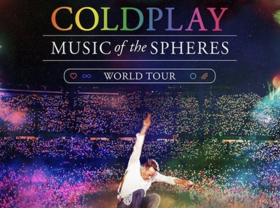 Coldplay world tour