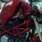 Canggih,… service motor di bengkel Ducati …!!!