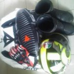 Jelang Junior Superbikez,… persiapan safety gear …!!!