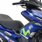 Yamaha Aerox 155 type S livery MotoGP di Malaysia,… dibanderol equivalen Rp. 38 jeti… wooowww di Indonesia murah sekali …!!!