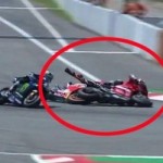 Crash MotoGP di Catalunya,… Lorenzo pahlawan bagi Marquez …???