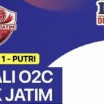 Walau Mega hanya turun di set pertama,… Bank Jatim menang telak atas Rajawali O2C dengan skor 3 – 0 …!!!